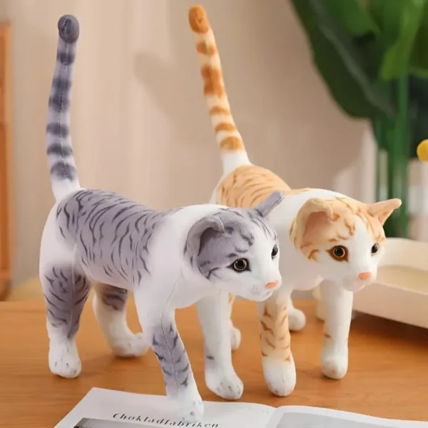 NARMU TOYS Realistic Cat Soft Stuffed Animal Toy for Kids