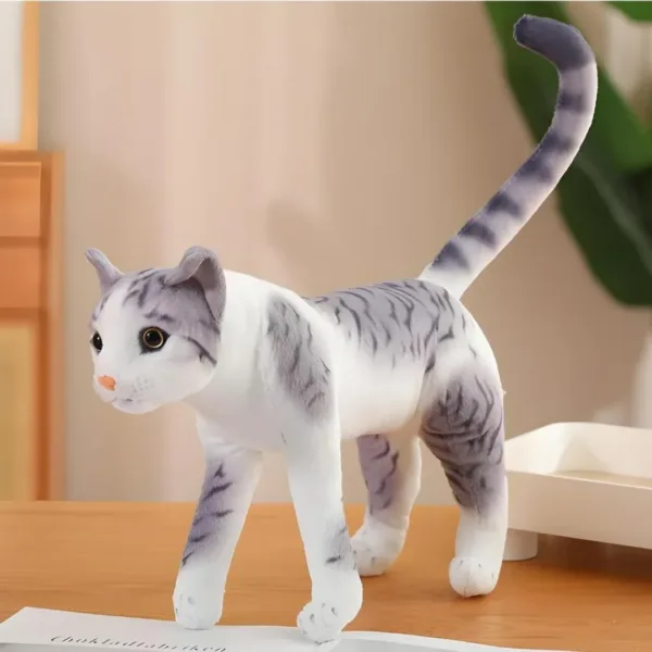 NARMU TOYS Realistic Cat Soft Stuffed Animal Toy for Kids